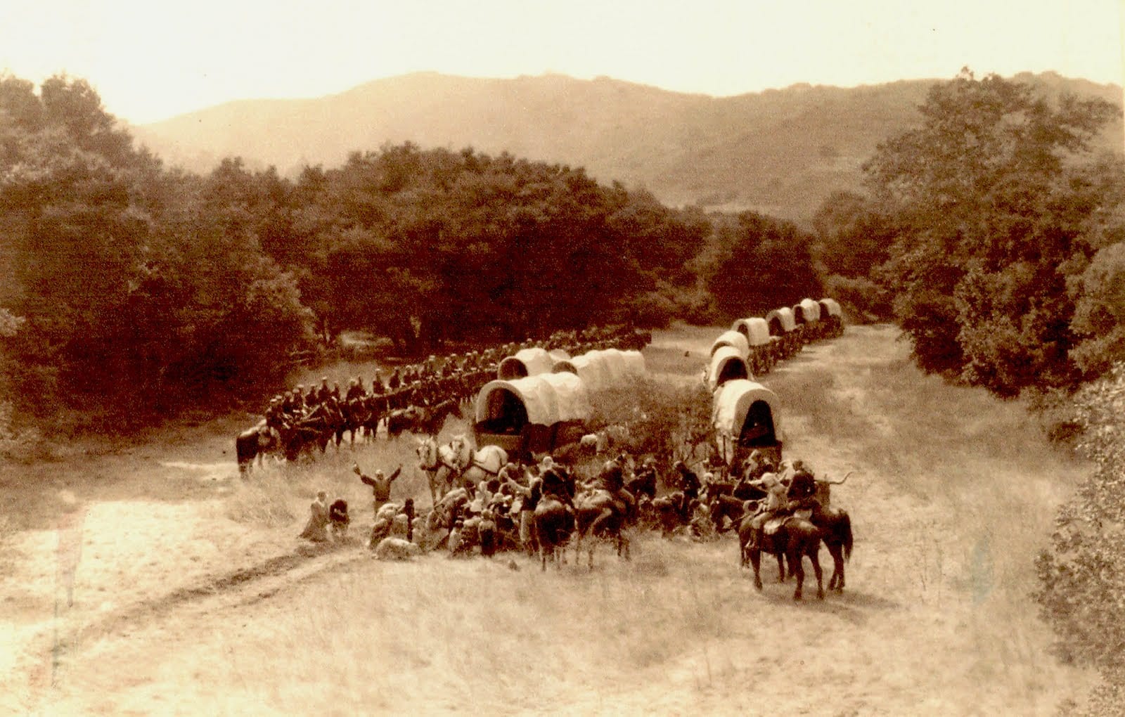 A view of Fryman Ranch in Studio City.